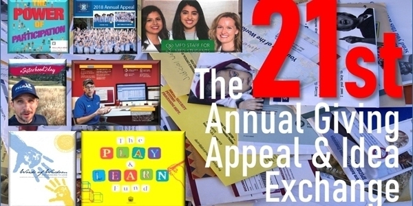The 2020 Annual Giving Appeal and Idea Exchange